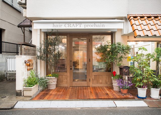 カフェのような美容室
