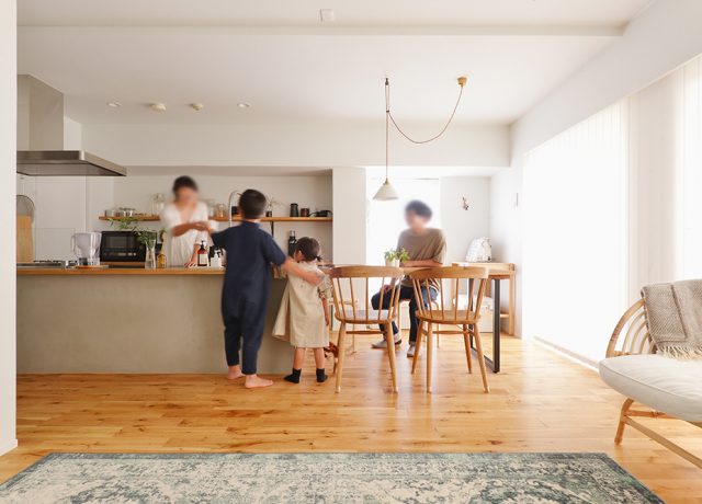 自分たちに合わせて収納を作ったので一つ家事をするにも物をとるのがラクです（笑）