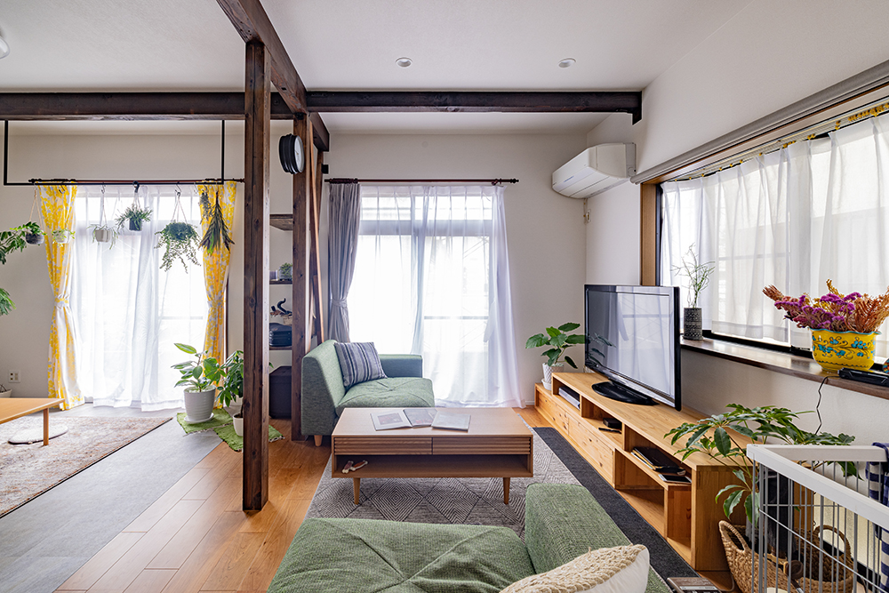 部屋全体が明るくなったのでよかったです。
