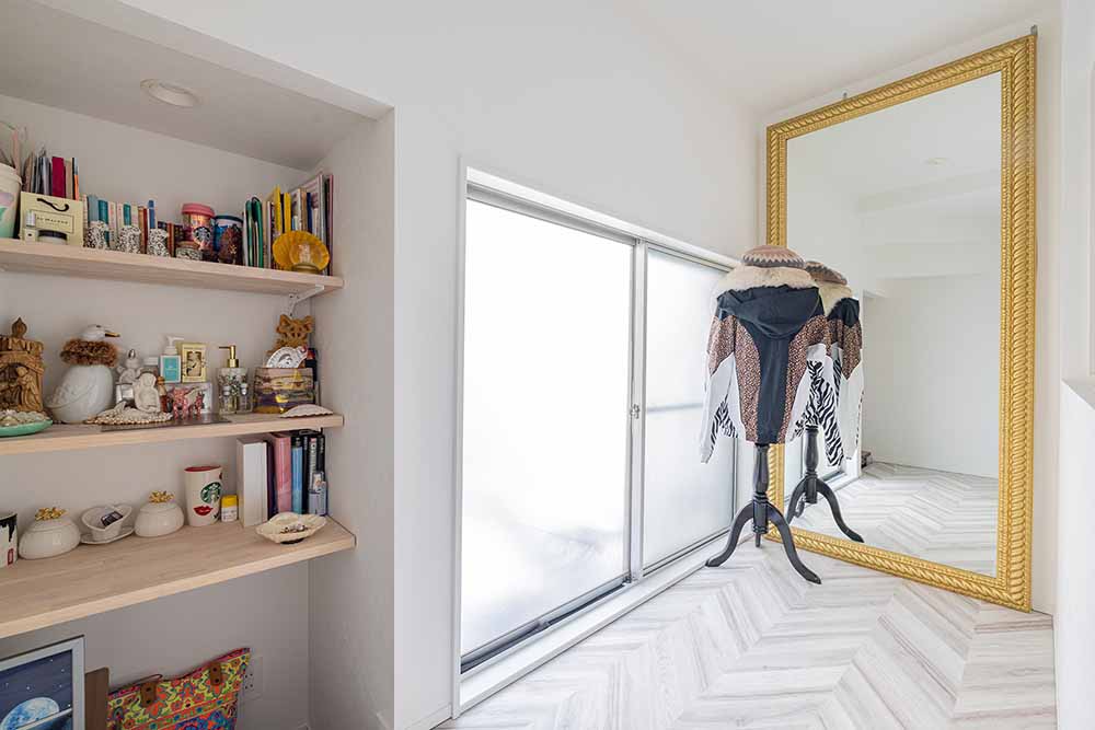 リビングはすごくオシャレにしたので離れられないです！