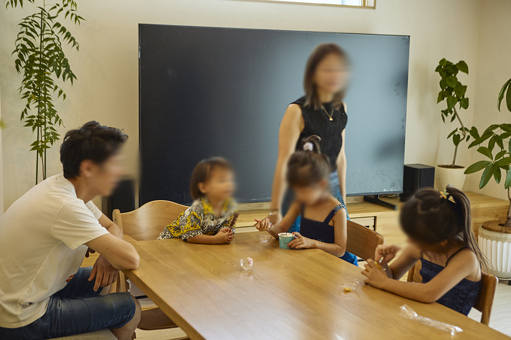 心地よいLDKで広がる家族の笑顔と団らんの時間 ｜ 群馬県前橋市