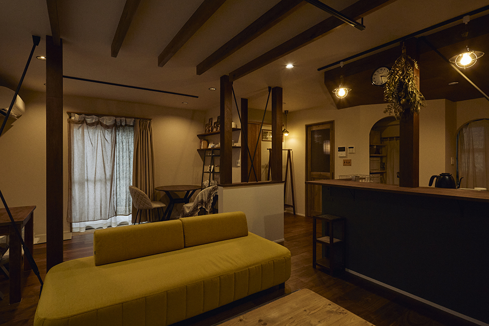 受け継いだ家を、自分らしい豊な暮らしに。木の質感が映えるリノベーション|埼玉県越谷市