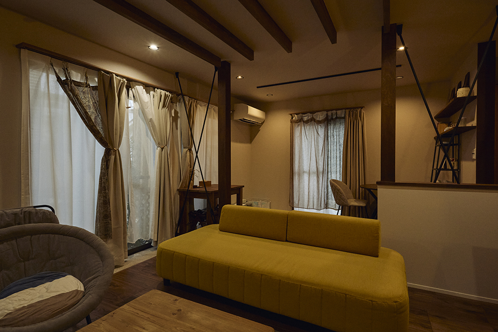 受け継いだ家を、自分らしい豊な暮らしに。木の質感が映えるリノベーション|埼玉県越谷市