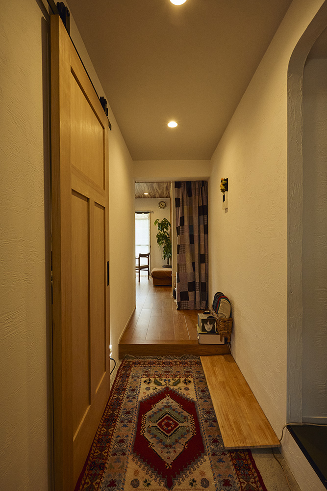 お店としても、晩年の住まいとしても、TPOに合わせてフレキシブルに心地よく暮らせる住まいです。