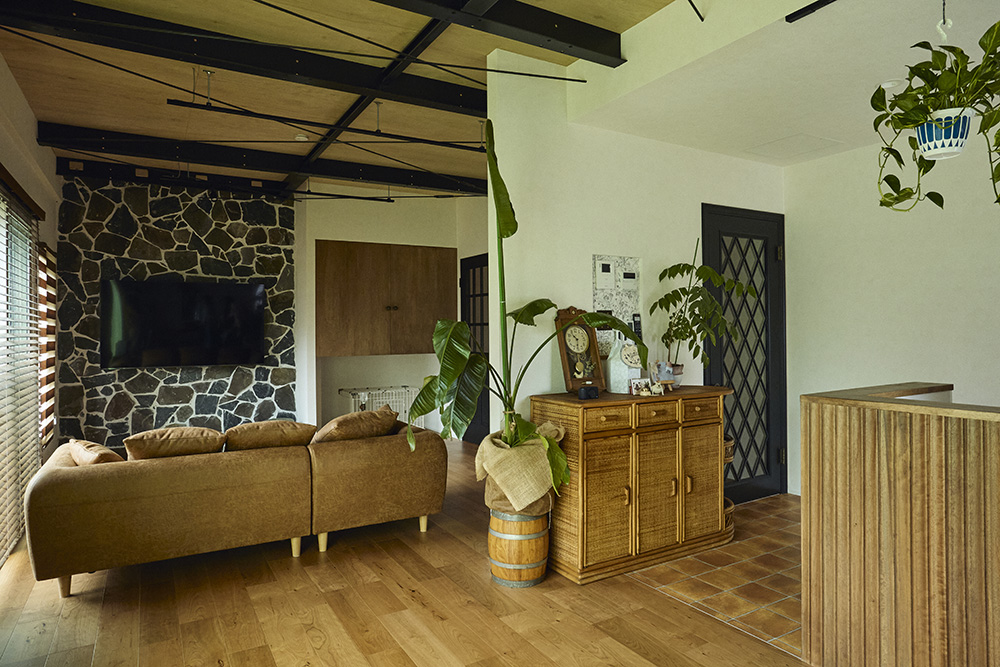 家族がのびのび暮らせる、やさしいカントリーヴィンテージの家|埼玉県さいたま市