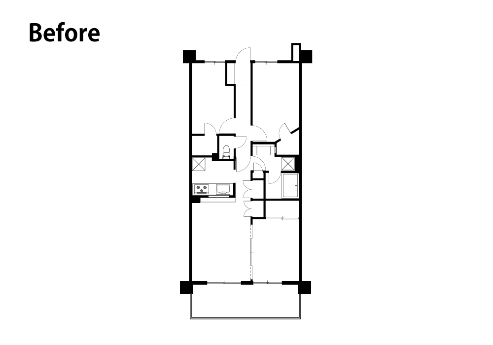 和室を取り払い開放的なLDKへ　ヌックやインナーテラスでくつろぐ、家族の笑顔があふれるリノベ｜埼玉県越谷市
