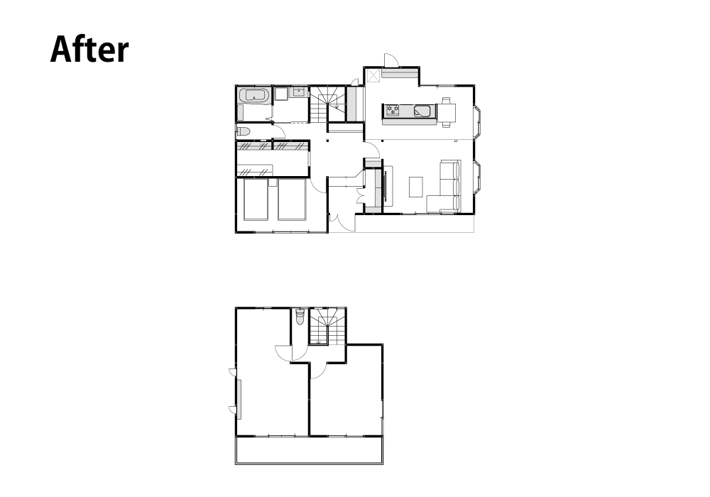 暮らしやすさとデザイン性を両立した古民家リノベーション｜群馬県前橋市