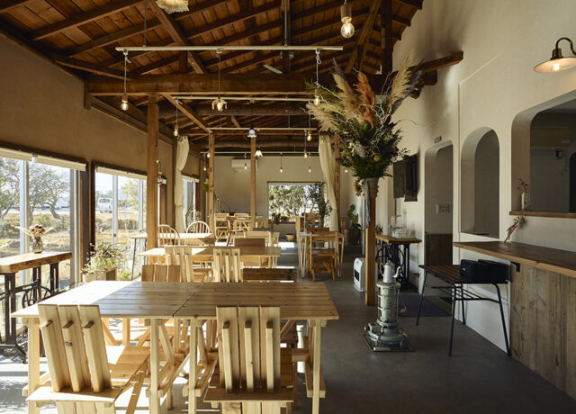 どこか懐かしいような、はたまた日常を忘れ、深呼吸できるような空間。