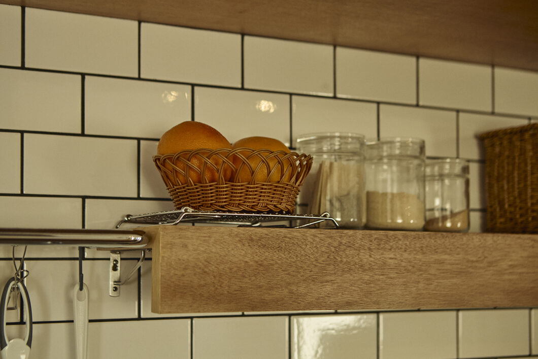 造作キッチンのあるLDKリノベーション｜家族がつながる家