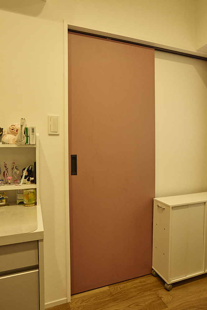 造作キッチンのあるLDKリノベーション｜家族がつながる家