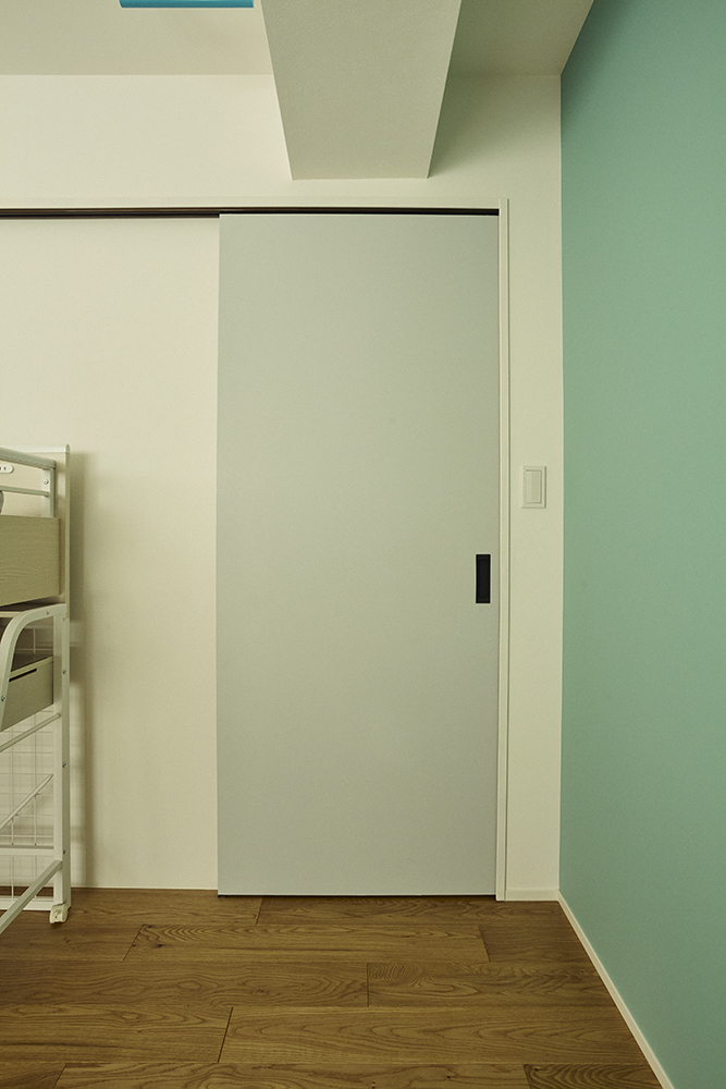 造作キッチンのあるLDKリノベーション｜家族がつながる家