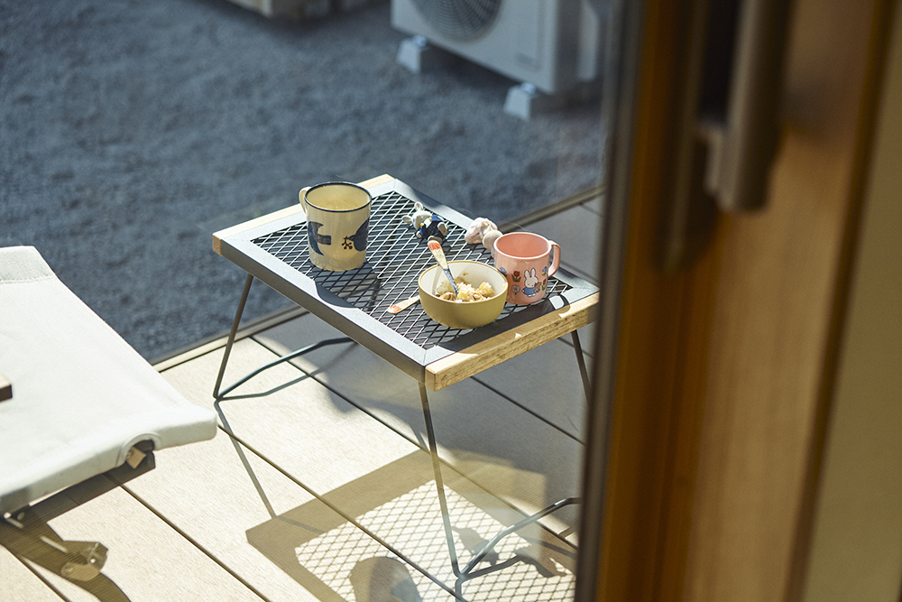 光と回遊動線で家族がつながるコの字型平屋リノベーション|群馬県安中市