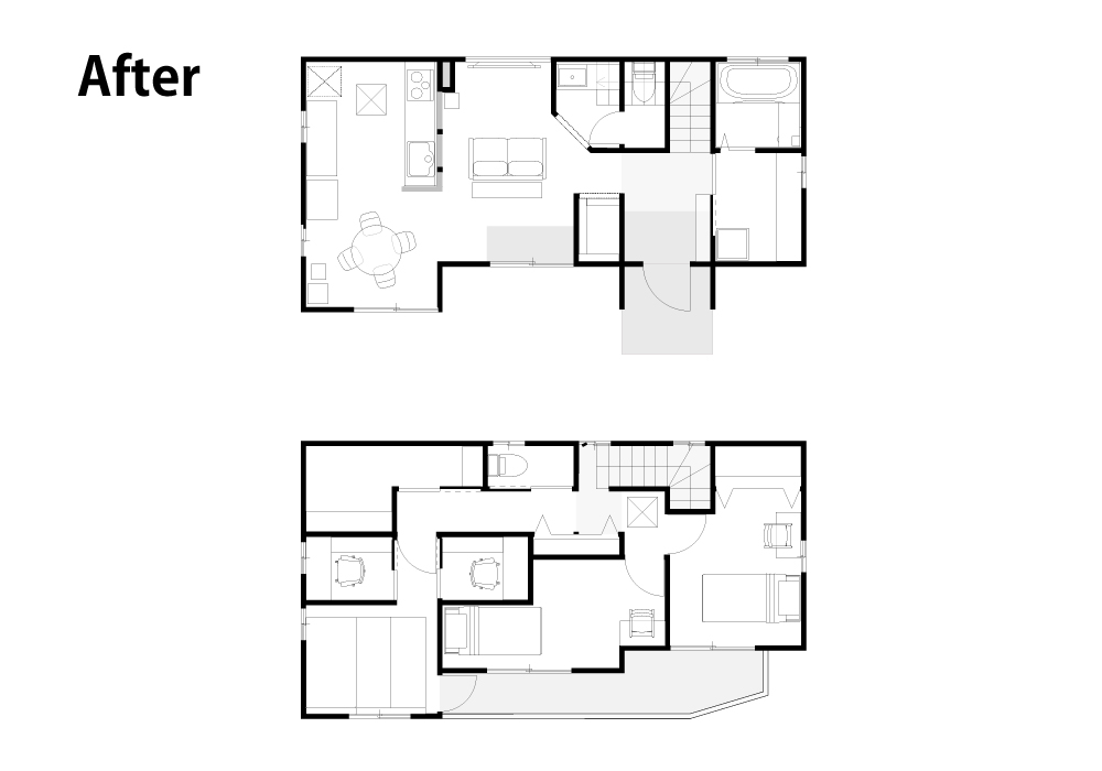 造作キッチンとヌック、書斎があるジブリのような世界観の住まい
