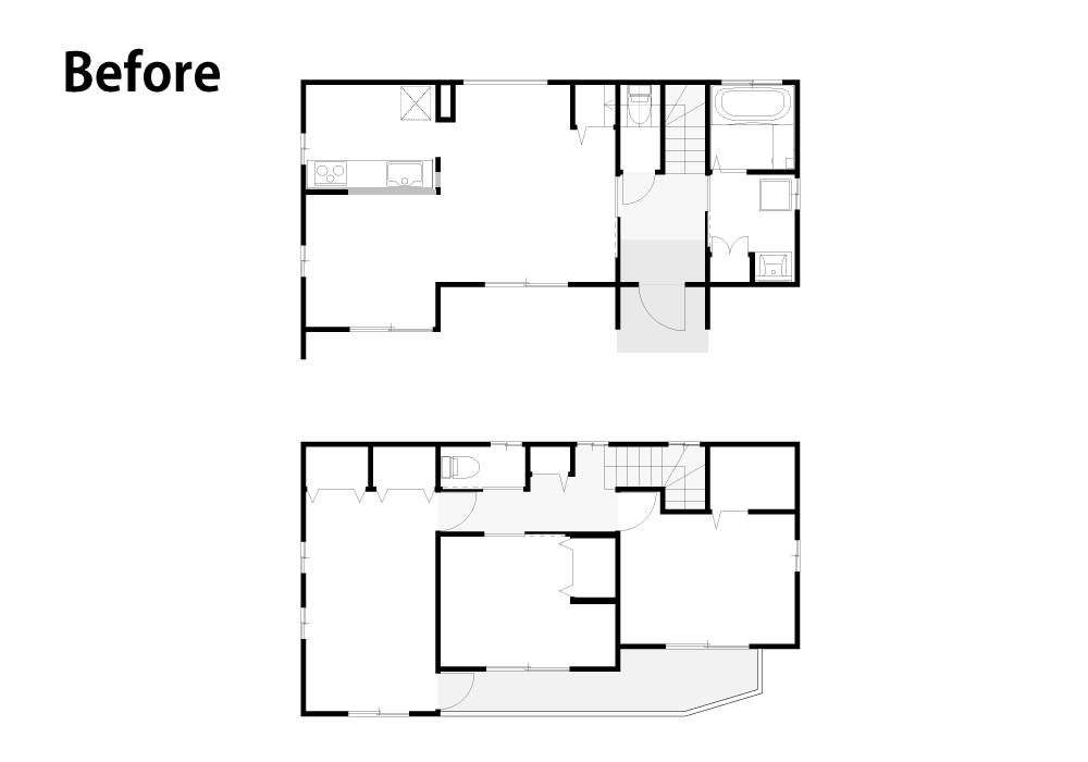 造作キッチンとヌック、書斎があるジブリのような世界観の住まい