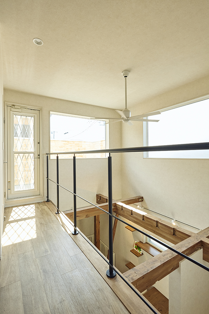 光と風がめぐる、回遊動線と吹き抜けのある暮らし｜埼玉県上尾市